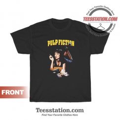 Pulp Fiction Mia Wallace Vintage T-Shirt