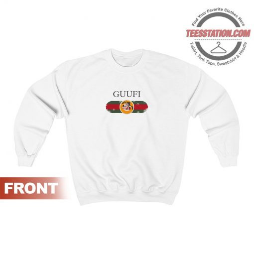 Goofy Gucci Parody Sweatshirt For Unisex