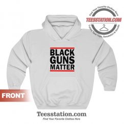 Black Guns Matter Hoodies For Unisex