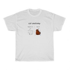 Cat Anatomy Funny T-Shirt