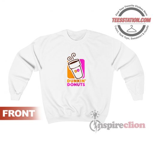 Dunkin Donuts Coffee Fan Sweatshirt