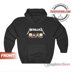 Metallica Character Cartoon Hoodie