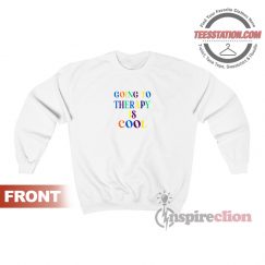 Therapy Is Cool Crewneck Sweatshirt