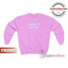 Virginity Rocks Light Pink Men And Women Sweatshirt