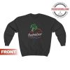 Budweiser Neon Sign Design Sweatshirt