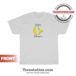 Dolce And Banana Funny Fashion Bananas Vegan T-Shirt