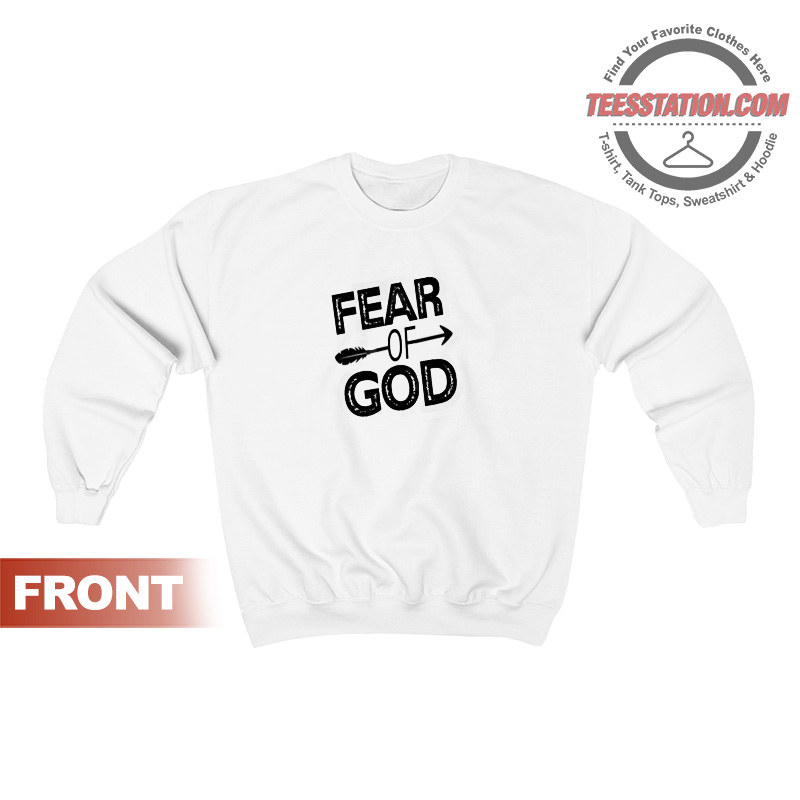 fear of god essentials gray crewneck sweatshirt