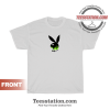 Green Flame Playboy Bunny T-Shirt