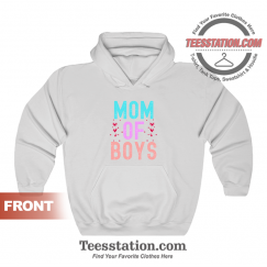 Mom Of Boys Funny Hoodie