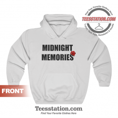 One Direction Midnight Memories Lyrics Hoodie