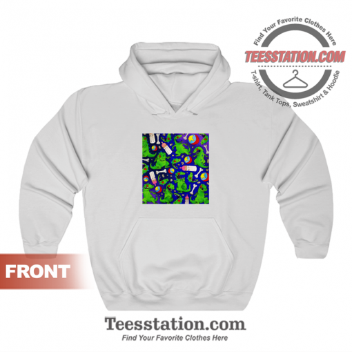 Rugrats Reptar Dinosaur Pattern Hoodie