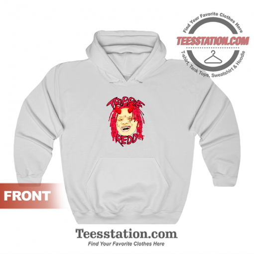 Trippie Redd Face Hoodie