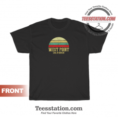 West Point California Vintage Retro Sunset T-Shirt