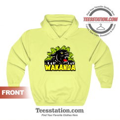 Black Panther Marvel Wakanda Hoodie Unisex