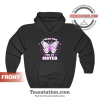 Breast Cancer Awareness Pink Butterfly Ribbon Hoodie