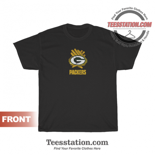 Green Bay Packers Gloves T-Shirt