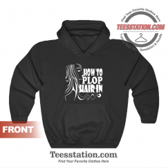 How To Plop Hair In 2 Hoodie