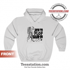 How To Plop Hair In 2 Hoodie