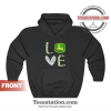 Love John Deere Tractor Hoodie Unisex