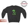 Fuzzy Worm On A String Meme O Worm Sweatshirt