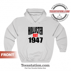 Hollister Riot 1947 Light Hoodie Unisex