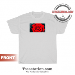 Romantic Red Rose Flower T-Shirt