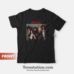 Vintage Motley Crue Raw Tracks 1988 T-Shirt