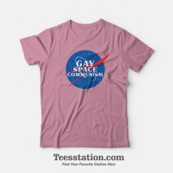 NASA Parody Gay Space Communism T-Shirt