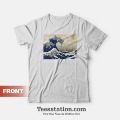 The Great Wave of Pug T-Shirt