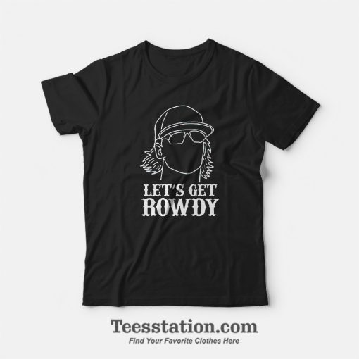 Mississippi State Rowdey Jordan Let's Get Rowdy T-Shirt