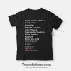 Young Broke and Infamous Young Sinatra Undeniable Meme T-Shirt