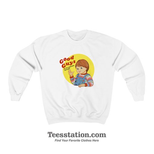 Good Guys Child's Let's Play Chucky Sweatshirt