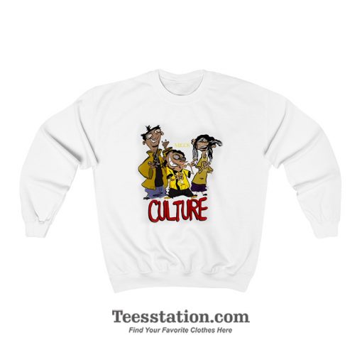 The Migos Culture Cartoon Sweatshirt Unisex