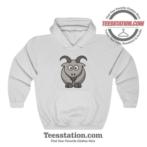 Cartoon Goat Hoodie