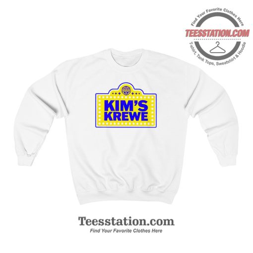 Kim’s Krewe LSU Tigers Women’s Basketball Sweatshirt