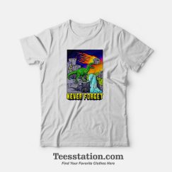 Never Forget Trex Cretaceous Asteroid T-Shirt