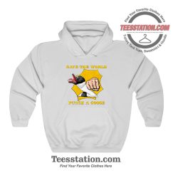 Penguin Punch A Goose Hoodie