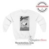 Snoopy Stars As The Thinker Sweatshirt