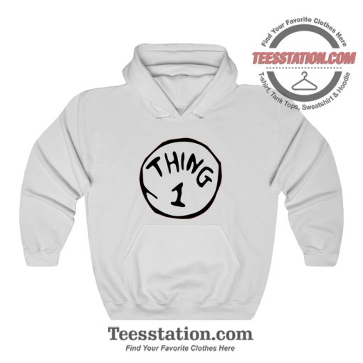 Thing 1 Dr Seuss Hoodie