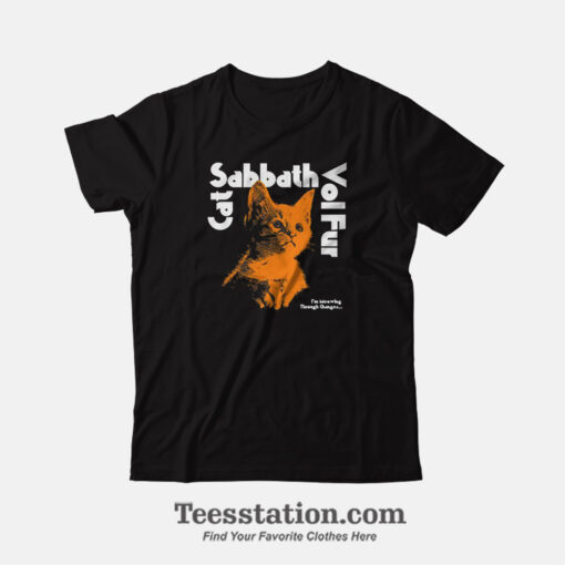 Cat Sabbath Vol Fur Memeable T-Shirt