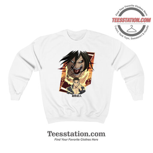 Eren Yeager Attack On Titan Sweatshirt