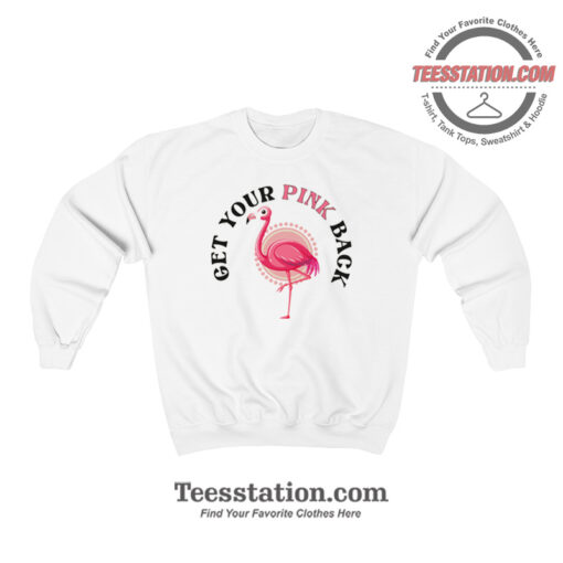 Flamingo Get Your Pink Sweatshirt