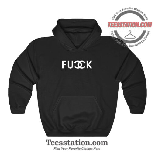 Fucck Brands Logo Parody Hoodie