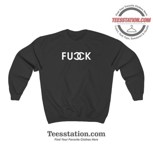 Fucck Brands Logo Parody Sweatshirt