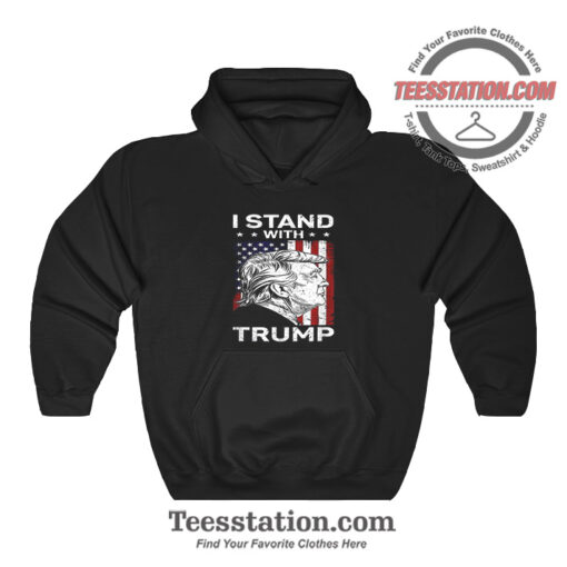 I Stand With Donald Trump 2024 Hoodie