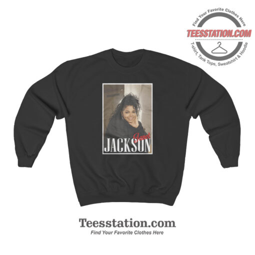 Janet Jackson Memeable Poster Sweatshirt