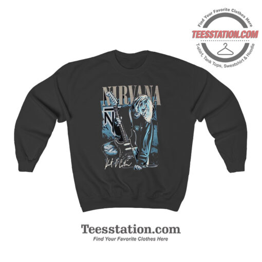 Nirvana Poster Vintage Sweatshirt