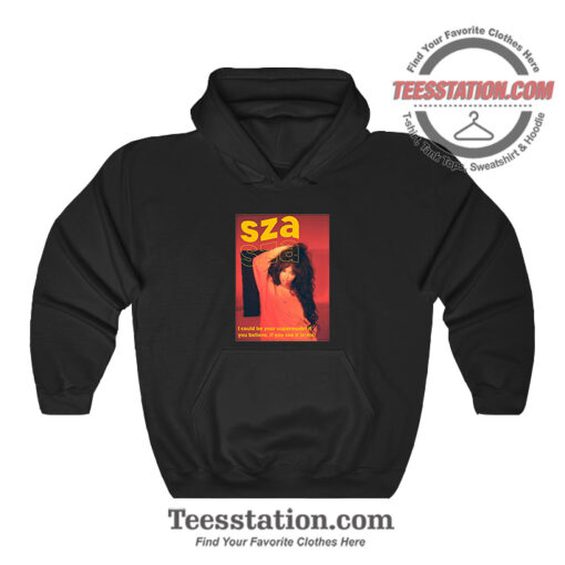 SZA Collage Brent Faiyaz Vintage Hoodie