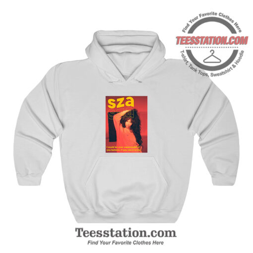 SZA Collage Brent Faiyaz Vintage Hoodie