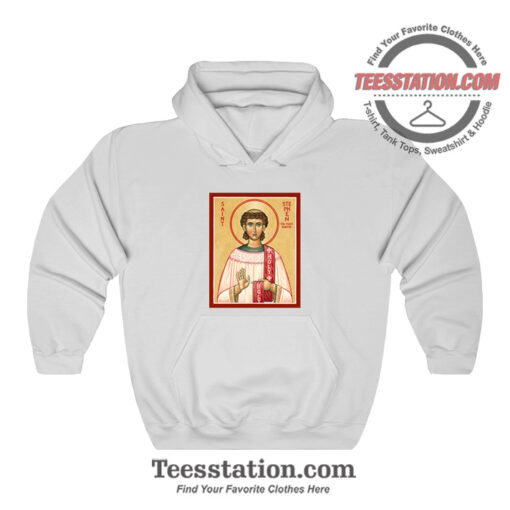 Saint St Stephen The First Martyr Hoodie